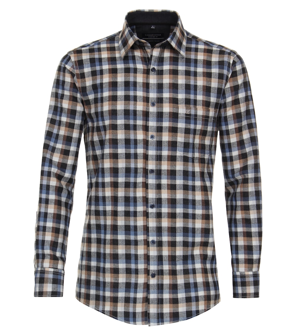 Freizeithemd kariert Comfort Fit