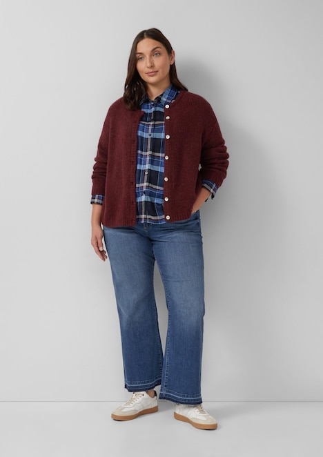 Cardigan aus Alpakamix
