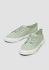 Textil-Sneaker mit Logo-Plättchen