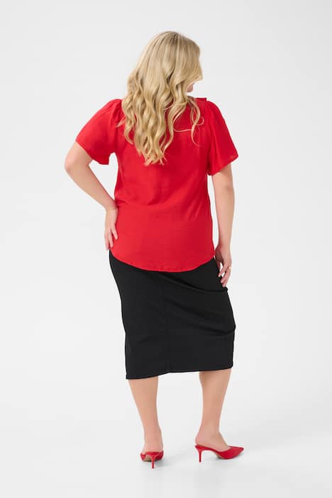 Kurzarm-Bluse Regular fit