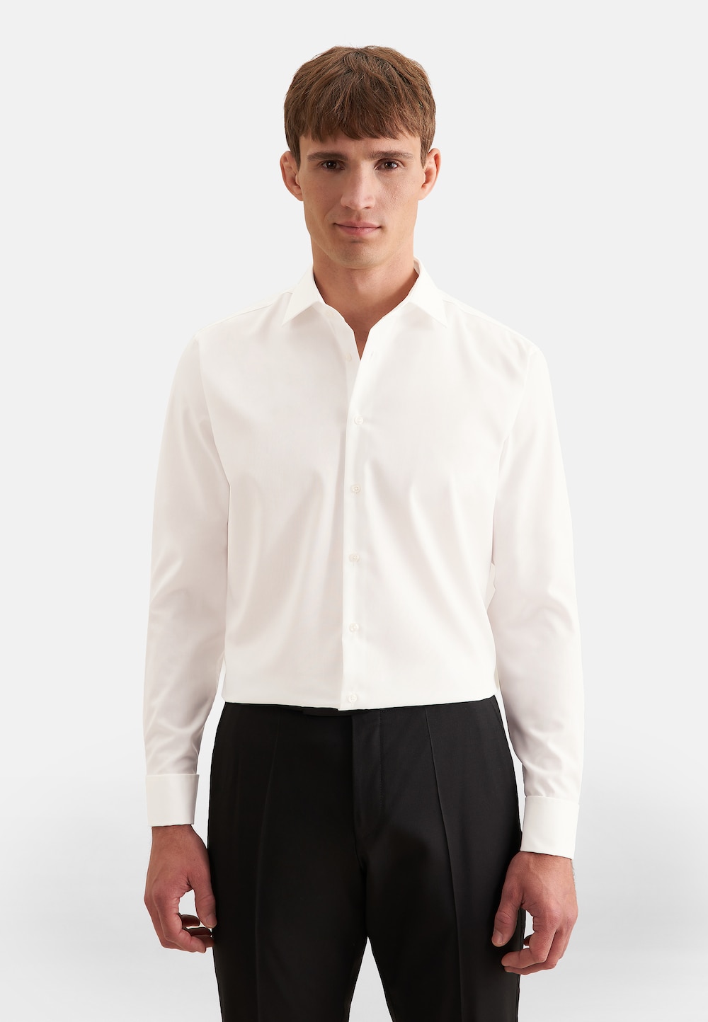 Herren Business Hemd - Uni