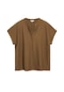 Strukturiertes T-Shirt