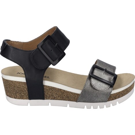 Damen Sandale Quinn 02, basalt-kombi