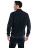 engbers Herren Sweatjacke strukturiert , Schwarz