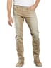 Herren Super-Stretch-Jeans regular , Braunbeige