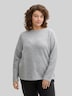 Soft-Touch Sweatshirt mit Knopfdetails