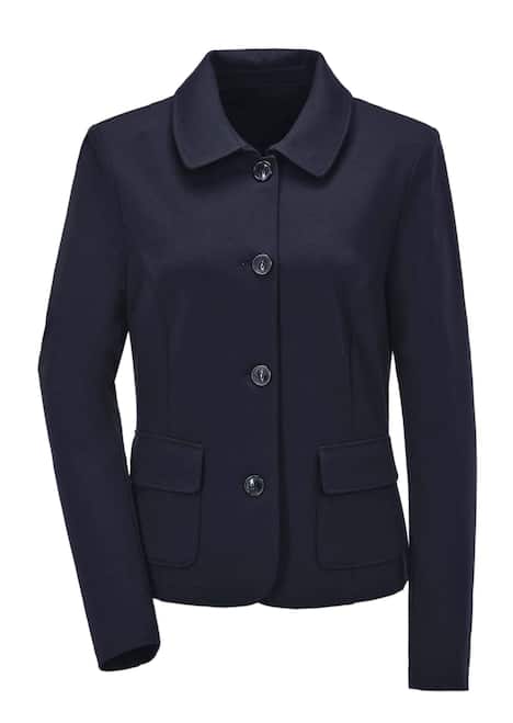 Leichte Jacke mit Stehkragen in rot