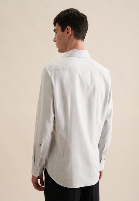 Herren Flanellhemd - Streifen