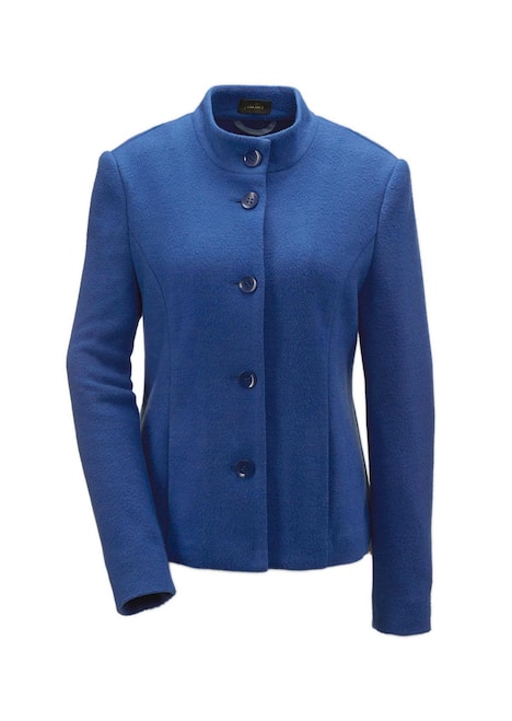 GOLDNER Blazer Blazer met geraffineerd ontworpen kraag