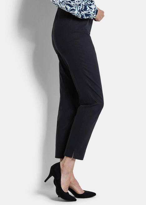 Elegante 7/8-Hose mit Schlupfbund