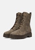 Stiefel in Leder-Optik mit Profilsohle
