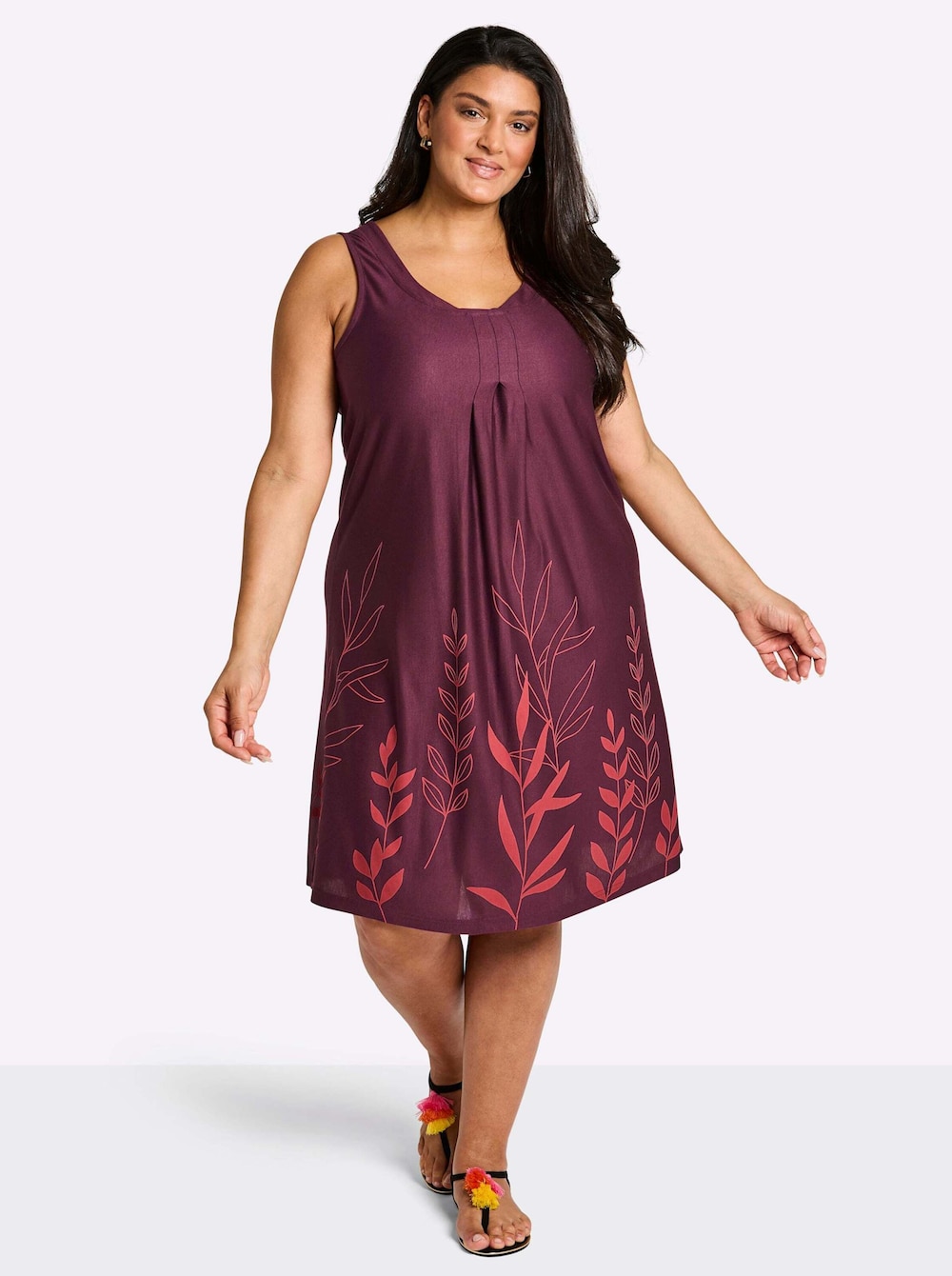 Jersey-Kleid Ärmellos