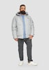 Wasserabweisender wattierter Blouson mit Kontrast-Details
