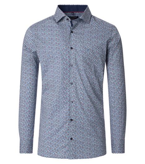 Businesshemd Print Modern Fit