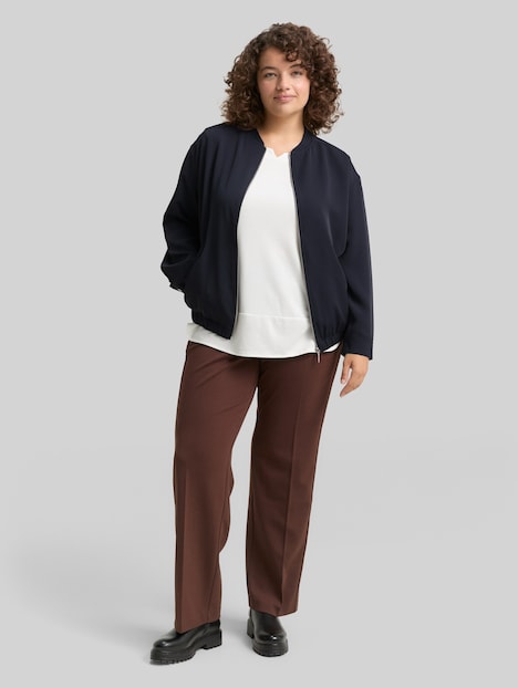Loose Fit Blouson Jacke