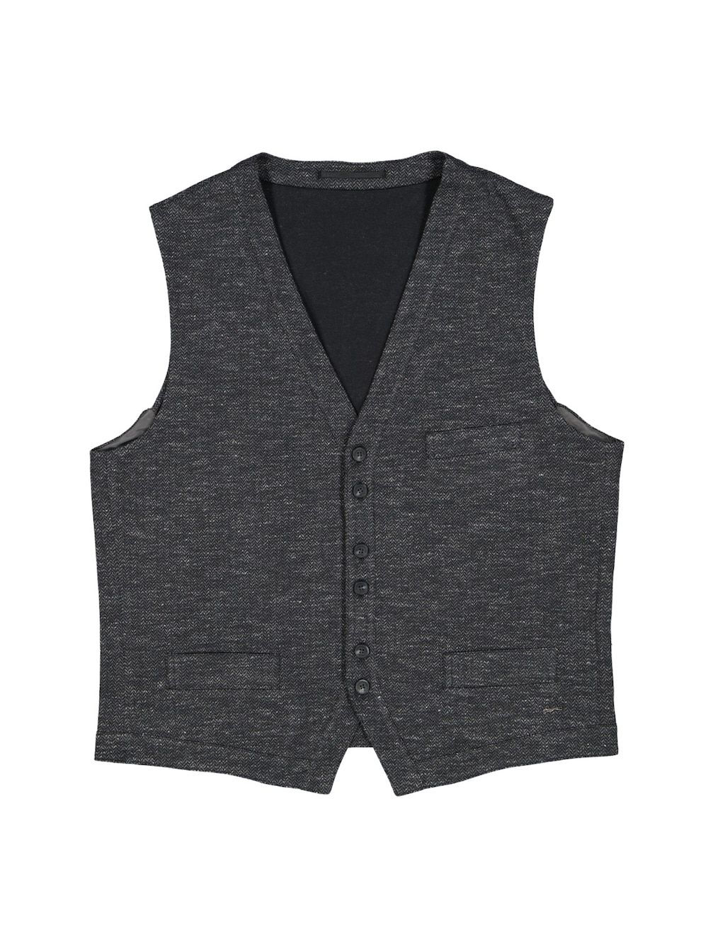engbers Herren Sakko-Weste mit Knopfleiste , Anthrazit