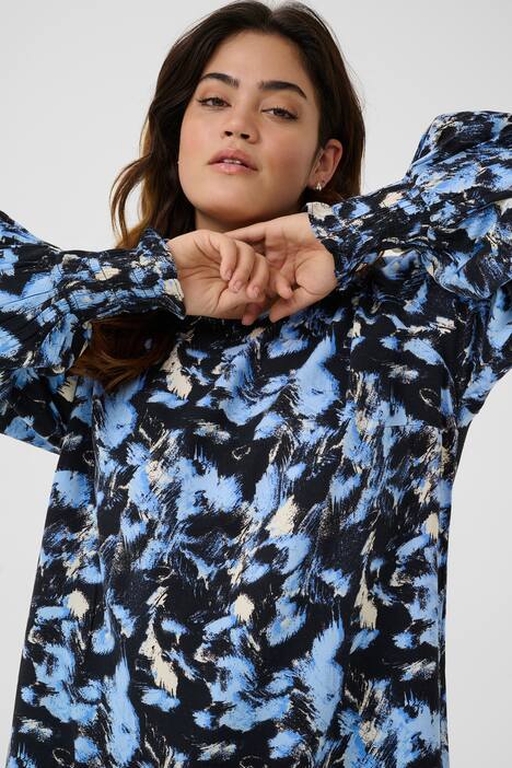 Langarm-Bluse Regular fit