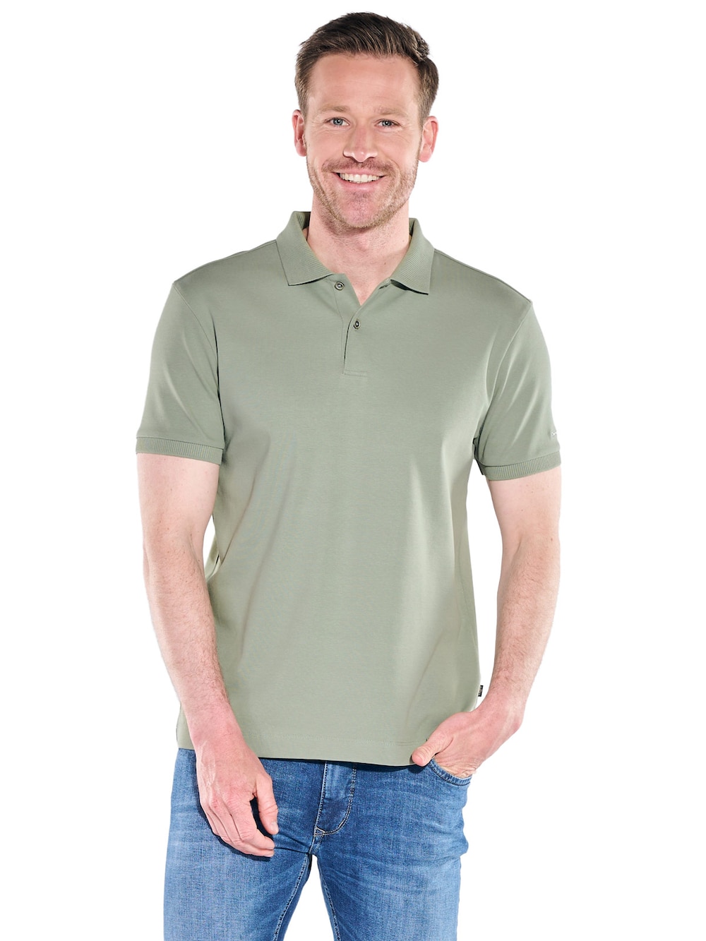 Herren Polo-Shirt My Favorite organic , Dunkelgrau