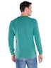 engbers Herren Pullover strukturiert , Tuerkis