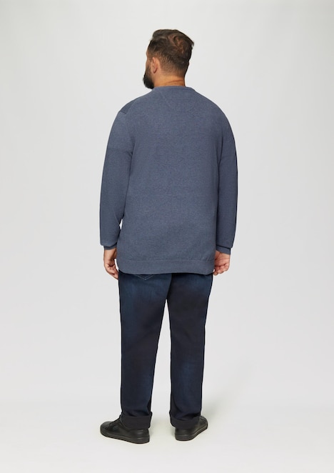 Strickpullover mit Crewneck