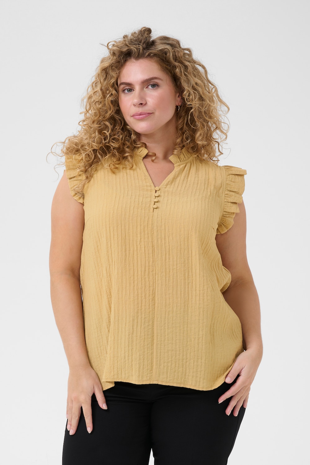 Ärmellose Bluse Regular fit