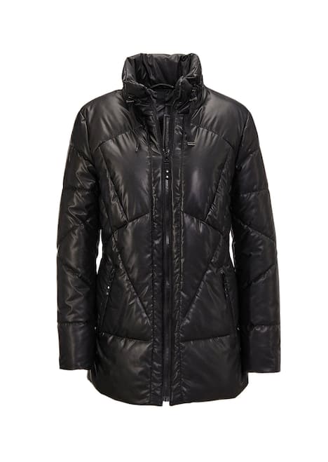 GOLDNER Gewatteerd jasje Gewatteerd jack in leerlook