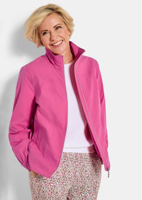 Moderne Freizeitjacke mit Reißverschluss