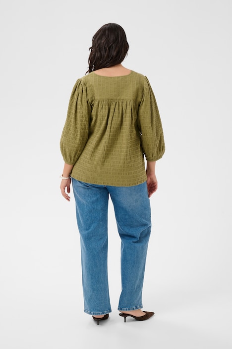 Bluse langarm A-shape