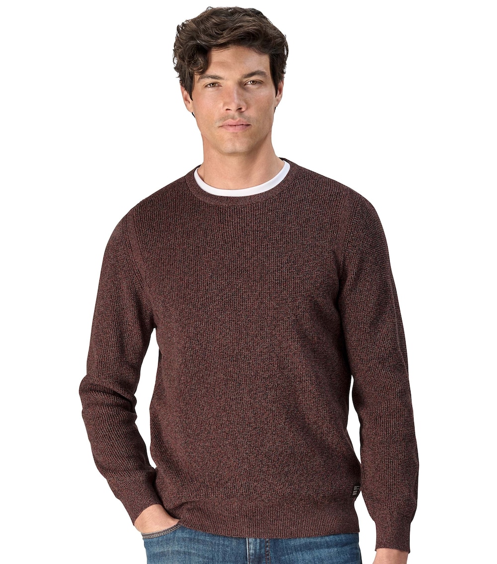 Pullover uni Basic Knitwear