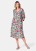 GOLDNER Jurk met print Gedessineerde jurk van soepel materiaal