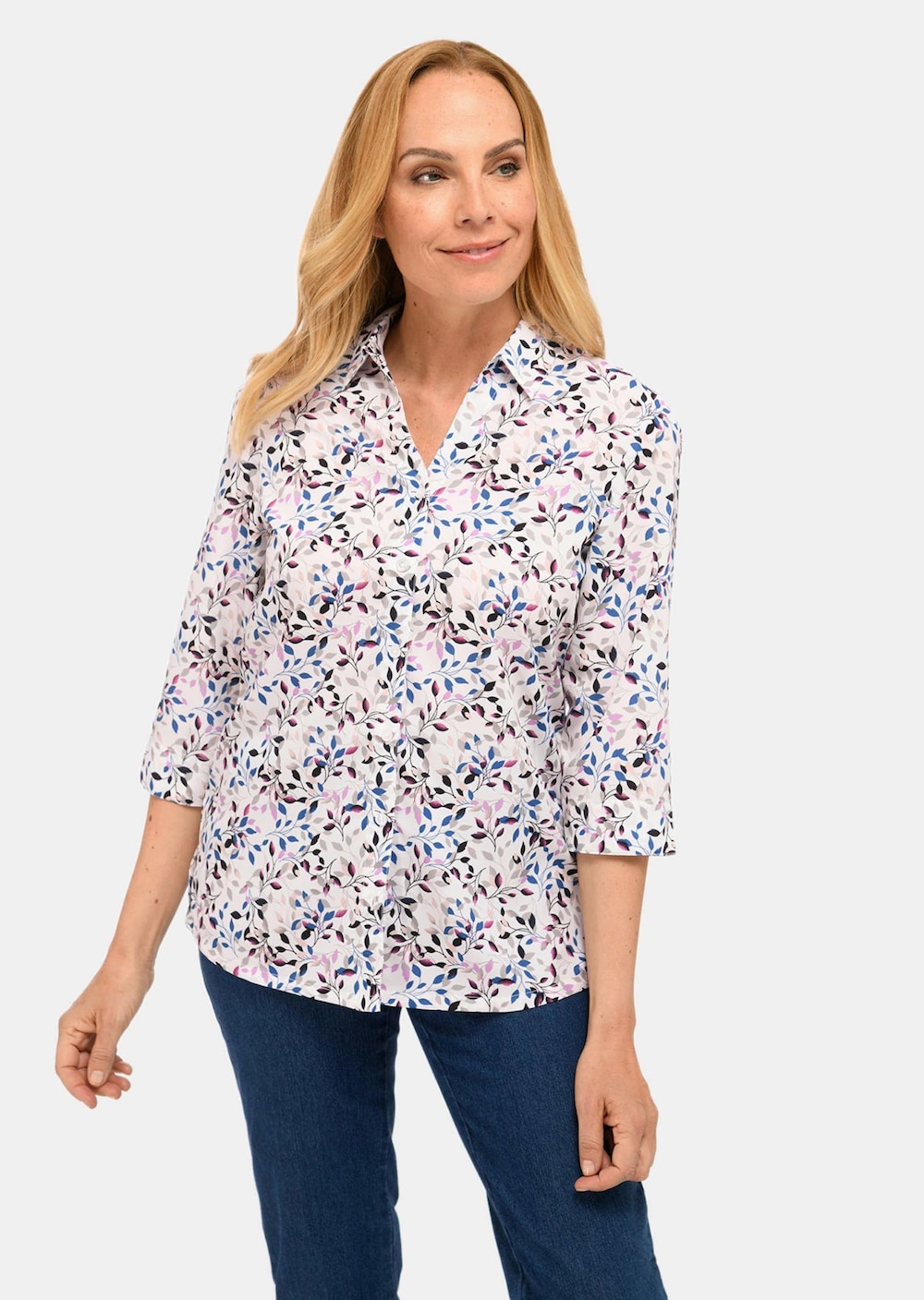 Wunderschöne Bluse mit floralem Druck