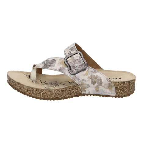 Damen Zehentrenner Tonga 77, creme-multi