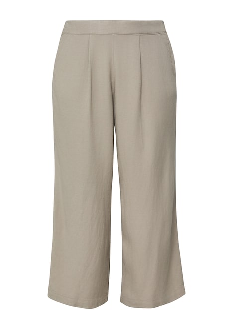 Culotte aus Leinemix