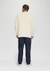 Crew-Neck-Pullover mit Farbeffekt