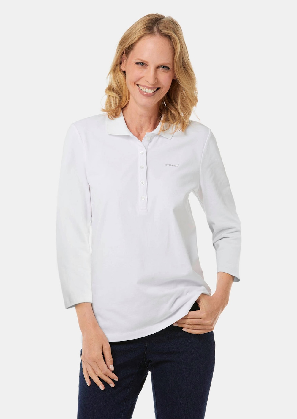 Poloshirt in hochwertiger Pikee-Qualität