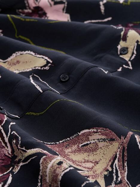 Bluse mit Blumenmuster