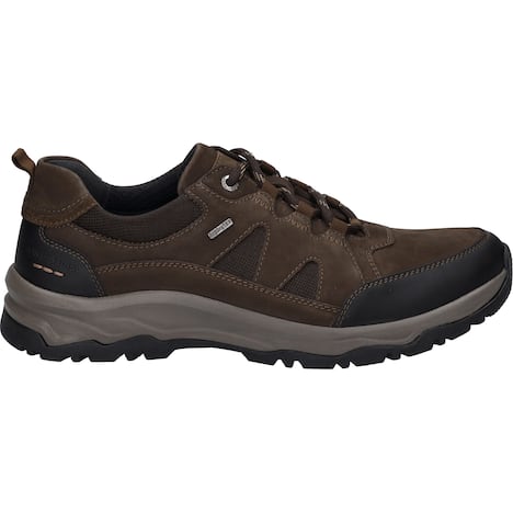 Herren Halbschuh Leroy 50, braun-kombi