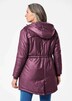 Sportiver Anorak mit Kapuze & Stepp