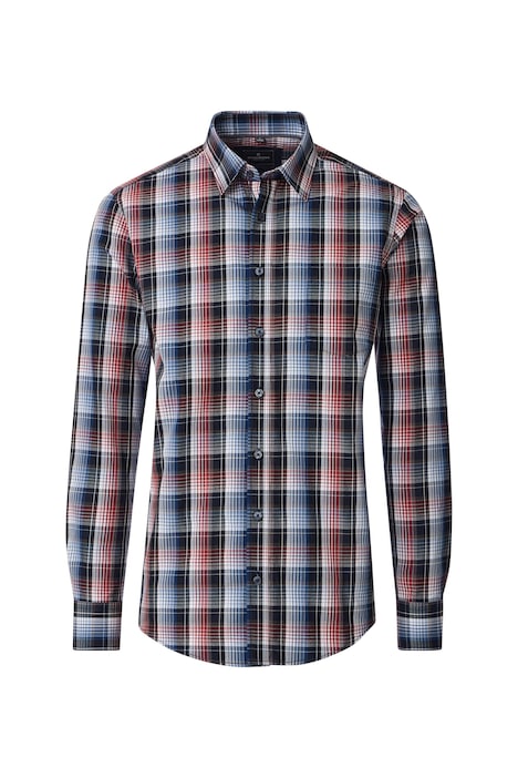 Freizeithemd langarm Print Comfort Fit