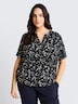 Bluse mit Muster
