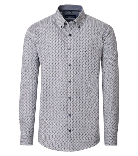 Freizeithemd Print Comfort Fit