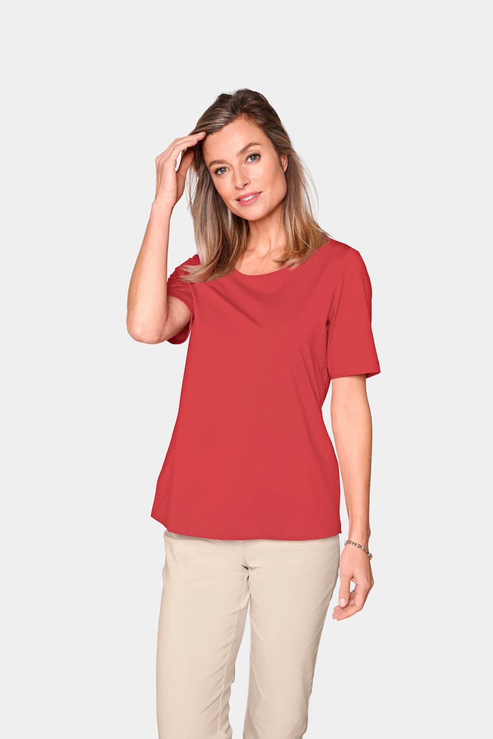 Gepflegtes Shirt in formstabiler Ware