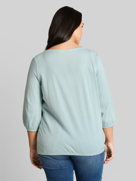 Bluse mit Streifenmuster