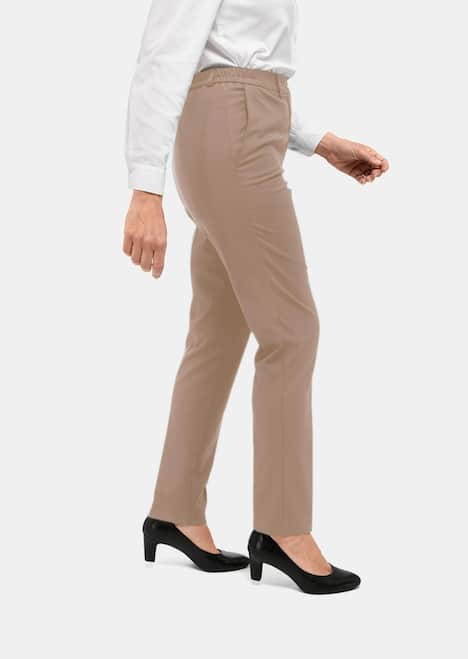 GOLDNER Broek LOUISA COMFORT+ Comfortabele broek LOUISA COMFORT+ met gestreken vouw