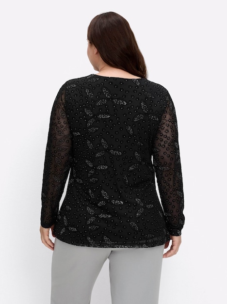 Shirt Langarm Ohne Kragen