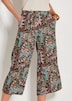 Jerseyhose mit Patchwork-Druck