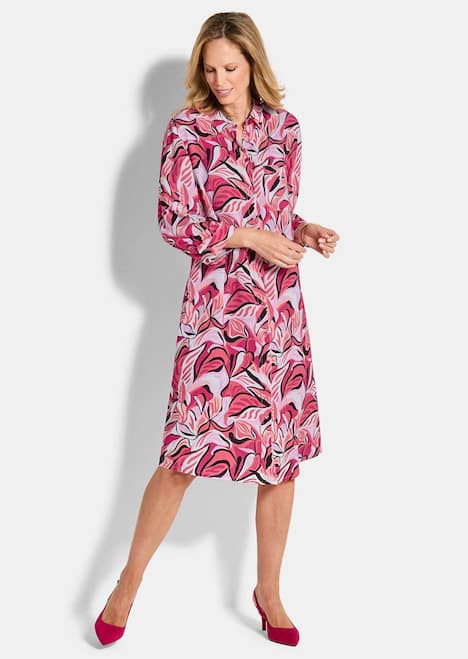 Druckkleid mit floralem Muster