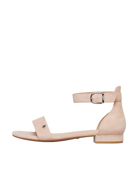 Sandalen in Leder-Optik