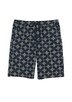Detroit: Strukturierte Shorts mit All-over-Print