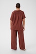 Kurzarm-Bluse Loose fit